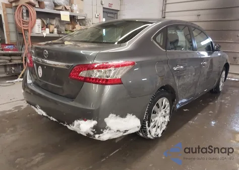 2015 Nissan Sentra S from USA, damaged, VIN 3N1AB7AP2FY344868